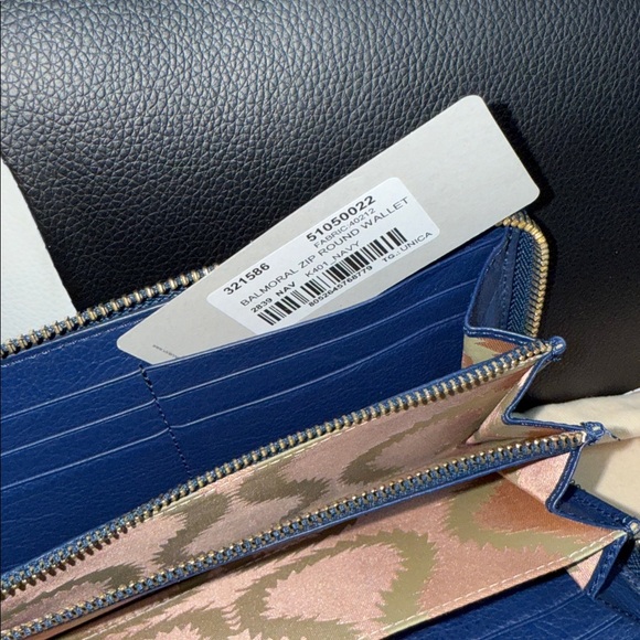 Vivienne Westwood Blue Leather Wallet - Picture 13 of 15